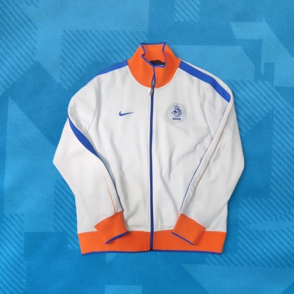 SOLD - Netherlands 2010 Nike warmup zip-up sweater - Picture 1 of 10